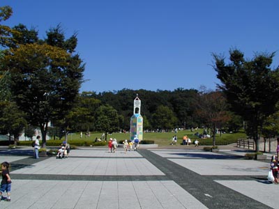 ぐんまこどもの国 エントランス広場