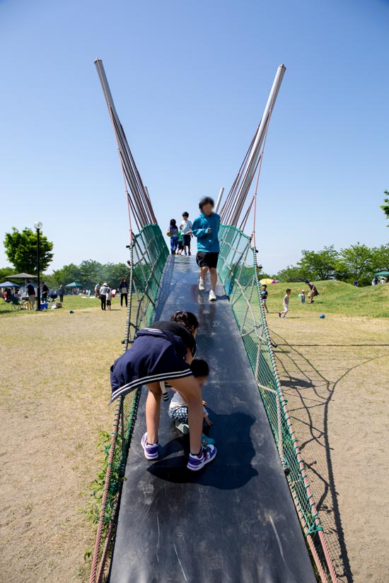羽生スカイスポーツ公園　吊り橋