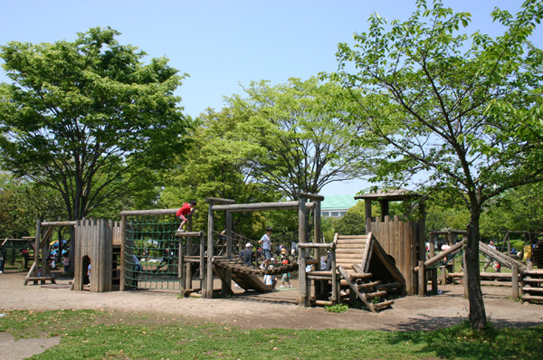 庄和総合公園　フィールドアスレチック　2007年の写真