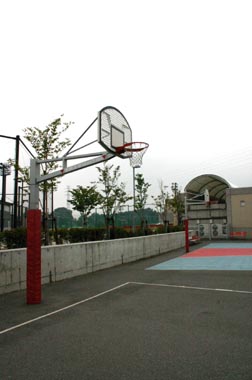 埼玉スタジアム2002　バスケットゴール