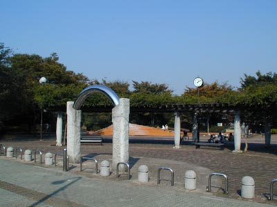 大泉中央公園　西口　古い写真　2001年の写真