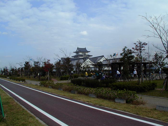 1999年の関宿城博物館　関宿にこにこ水辺公園