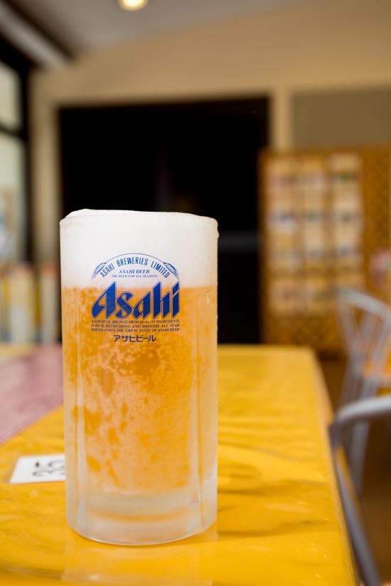 国営武蔵丘陵森林公園 中央レストラン 生ビール
