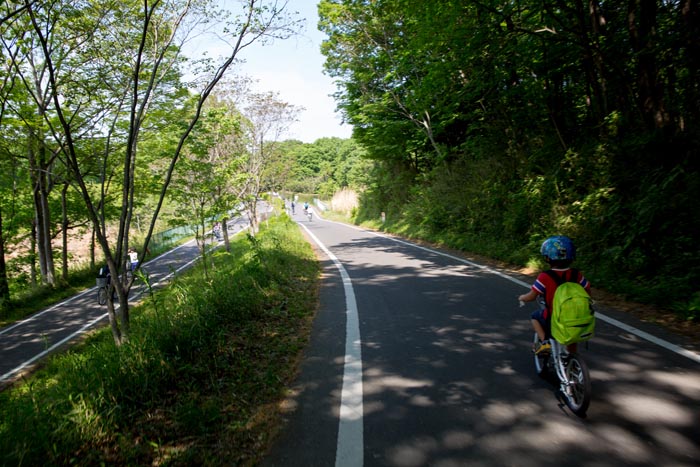 国営武蔵丘陵森林公園　サイクリングコース